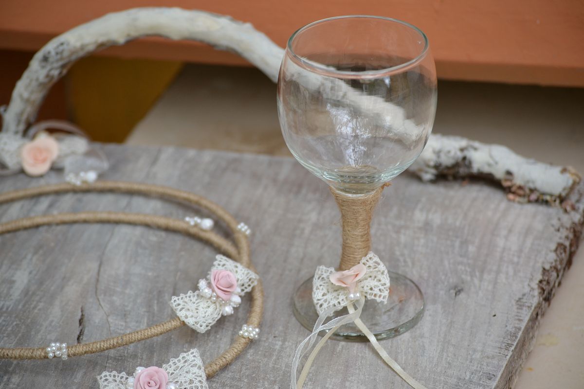 Vintage Wedding Set Lace